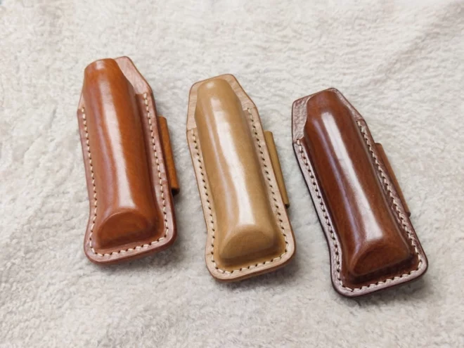 étui opinel 8, etui couteau en cuir pour opinel