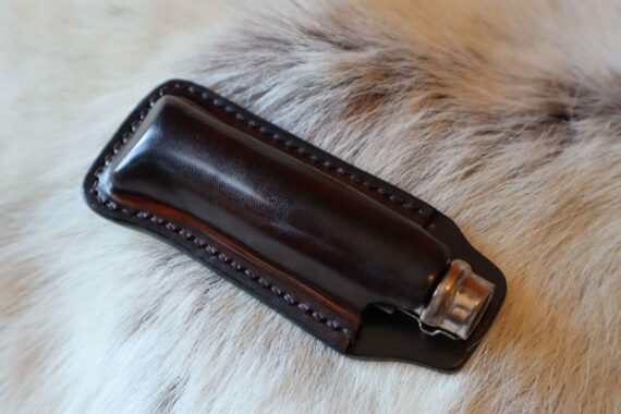 étui opinel de luxe en cuir