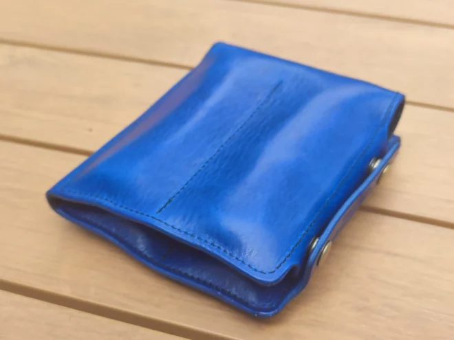 pochette multi couteau en cuir
